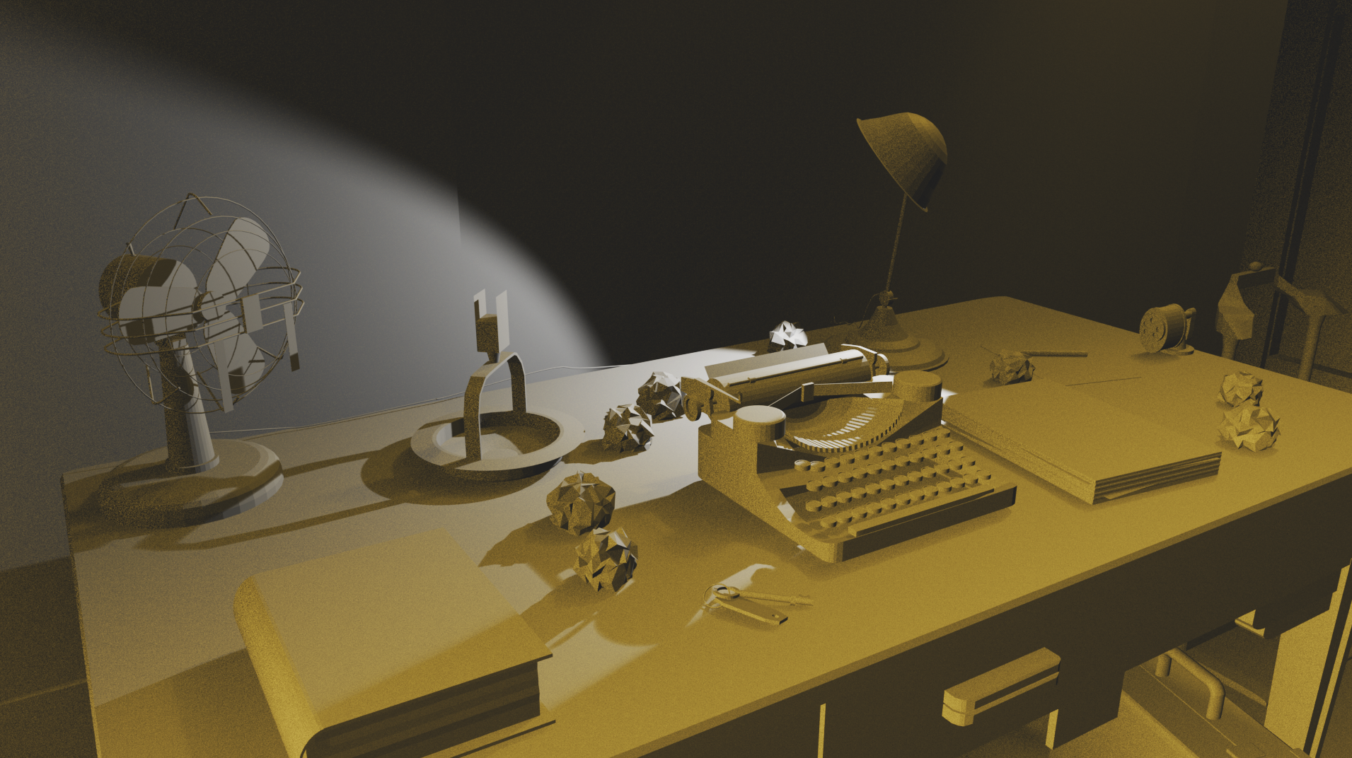 Barton Fink desk blender image